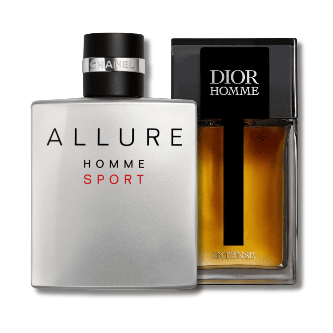 Luxury Men’s Duo – CH Allure Homme Sport & DR Homme 100ml (Exclusive Fragrance Set)