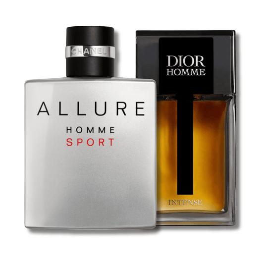 Luxury Men’s Duo – CH Allure Homme Sport & DR Homme 100ml (Exclusive Fragrance Set)