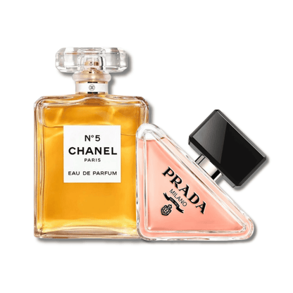 Luxury Women’s Duo – Ch. No.5 100ml & PRD Paradoxe 90ml (Iconic Fragrance Set)