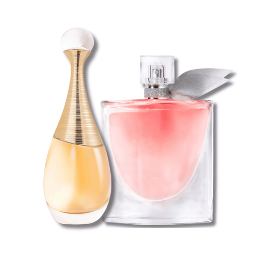 Luxury Women’s Duo – DR J’adore & LNC La Vie Est Belle 100ml (Iconic Fragrance Set)