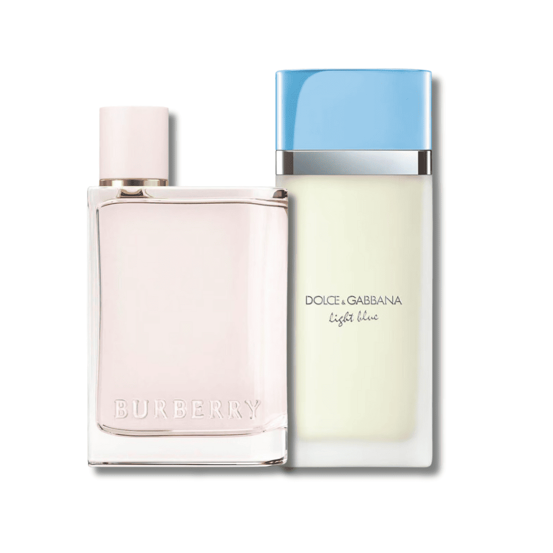 Luxury Women’s Duo – D. & G. Light Blue & BRB Her 100ml (Iconic Fragrance Set)
