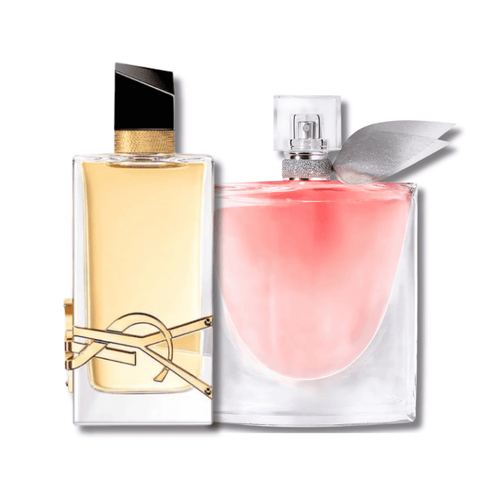 Luxury Women’s Duo – LNC La Vie Est Belle 100ml & YSL Libre 90ml (Iconic Fragrance Set)
