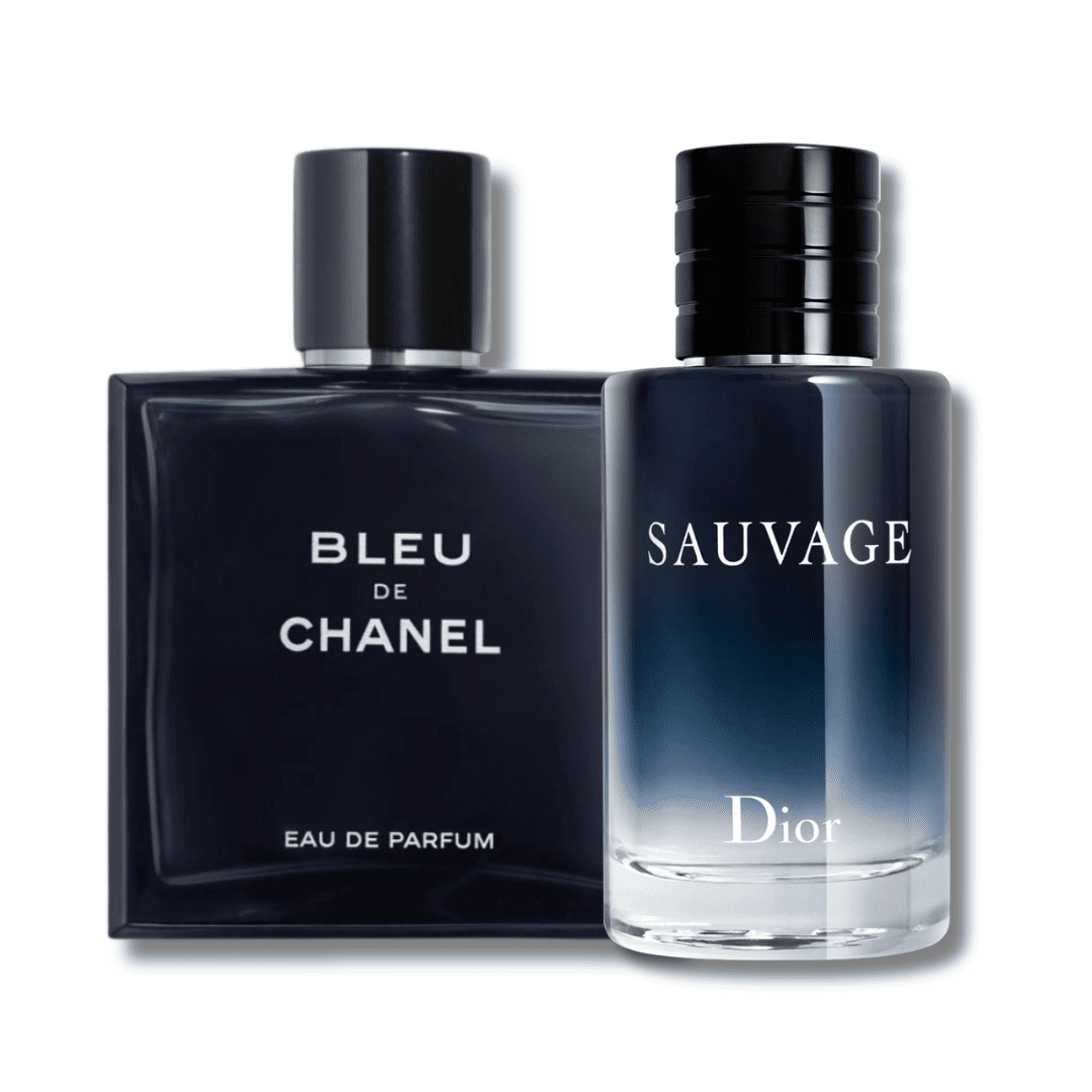 Luxury Men’s Duo – DR Sauvage & CH Bleu de CH 100ml (Exclusive Fragrance Set)