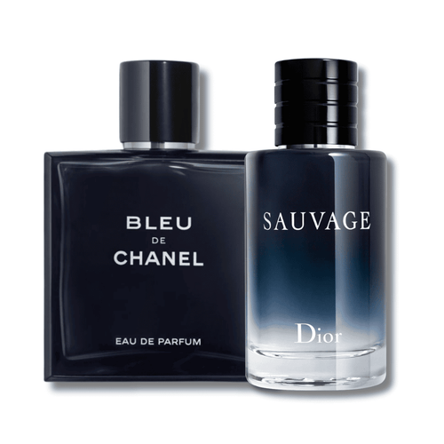 Luxury Men’s Duo – DR Sauvage & CH Bleu de CH 100ml (Exclusive Fragrance Set)