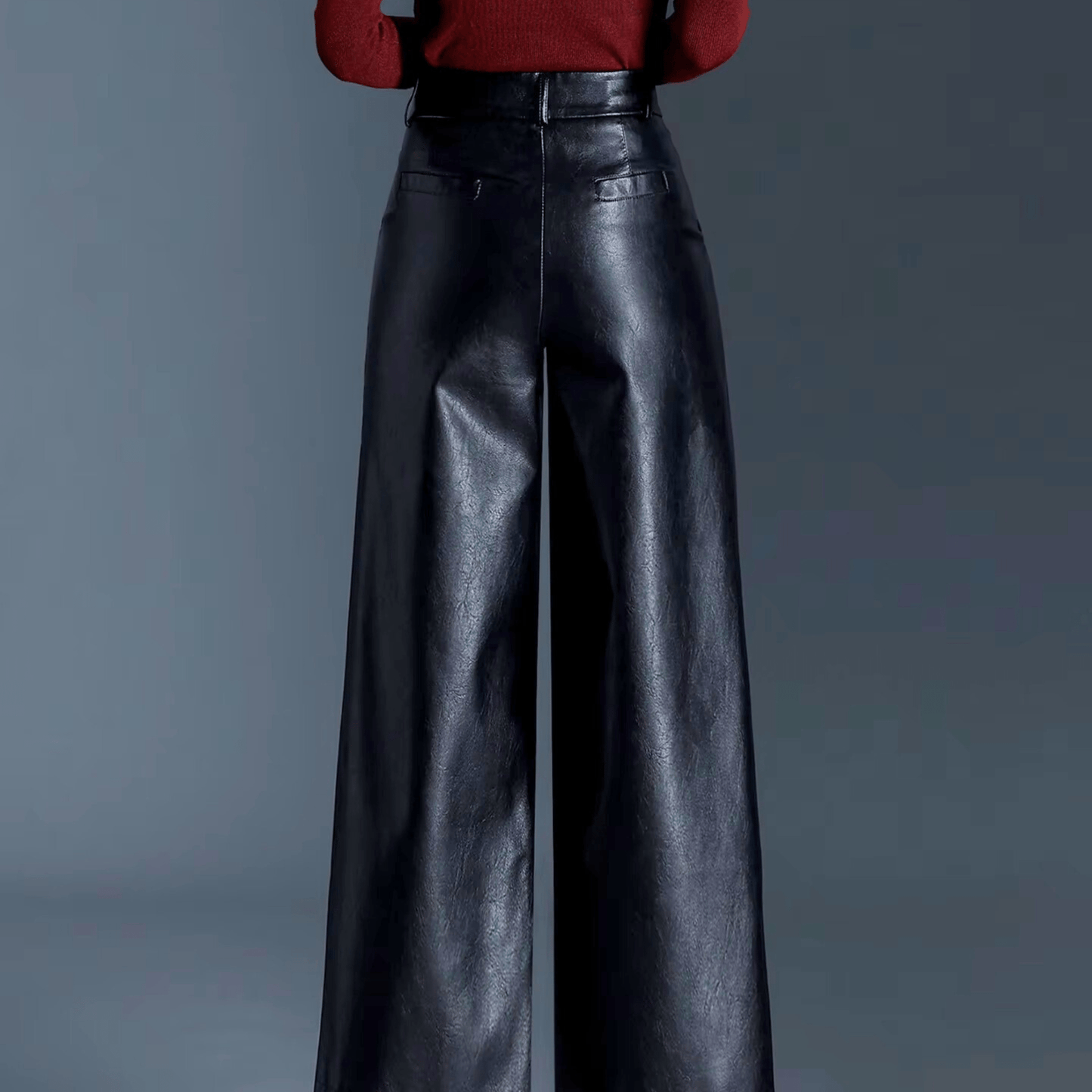 The Modena Leather Trouser